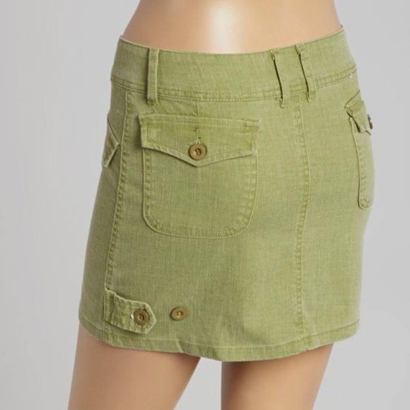 Grass Mini Skirt - Picture 2 of 3